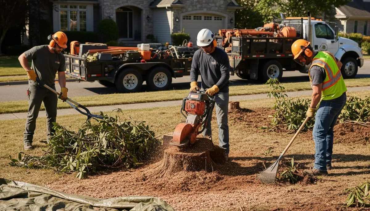 Palm Harbor, FL shrub removal by Arbor Tree Care for safe, efficient overgrown shrub clearing