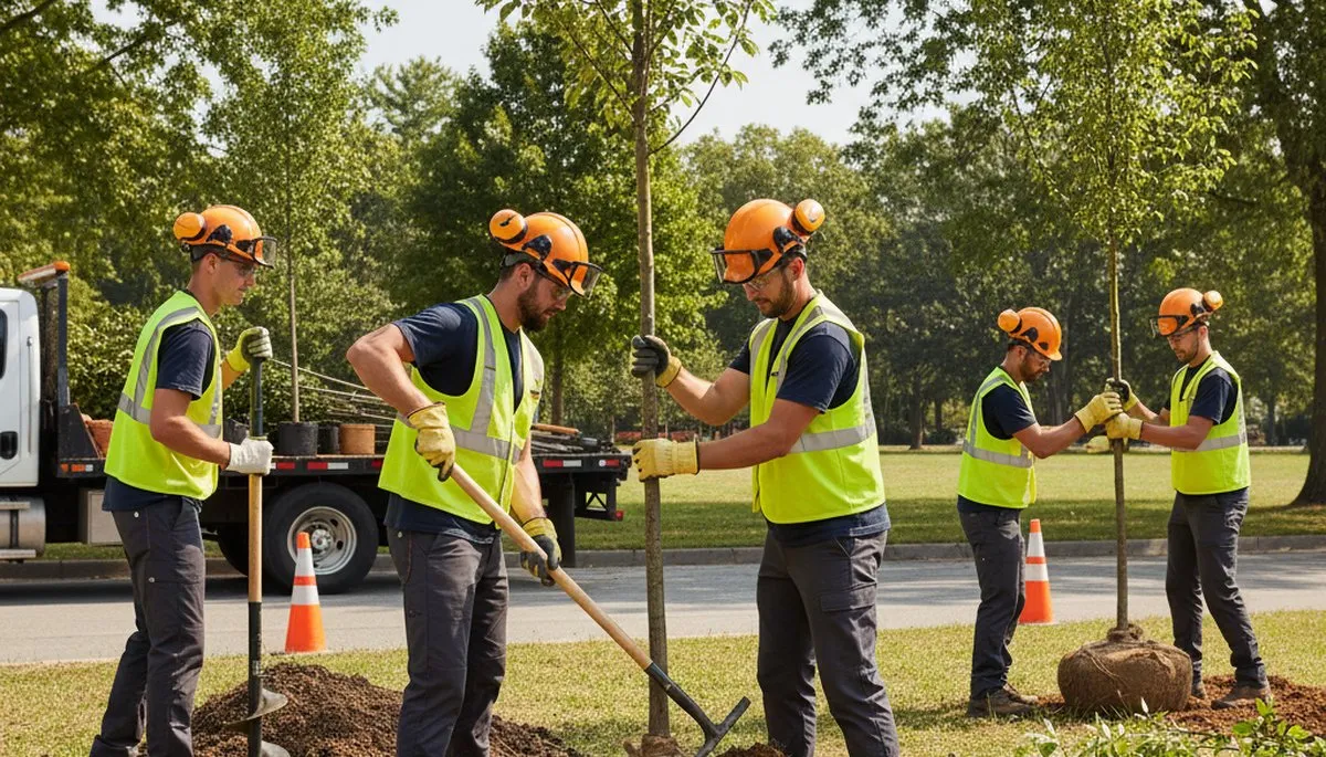 Tree planting service in Palm Harbor, FL for healthy, long-lasting growth