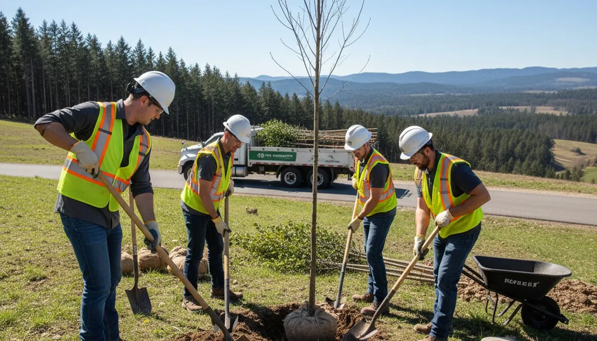 Tree planting service in Palm Harbor, FL for healthy, long-lasting growth